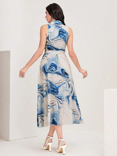 My Western  GEO PRINTED MAXI DRESS My Western